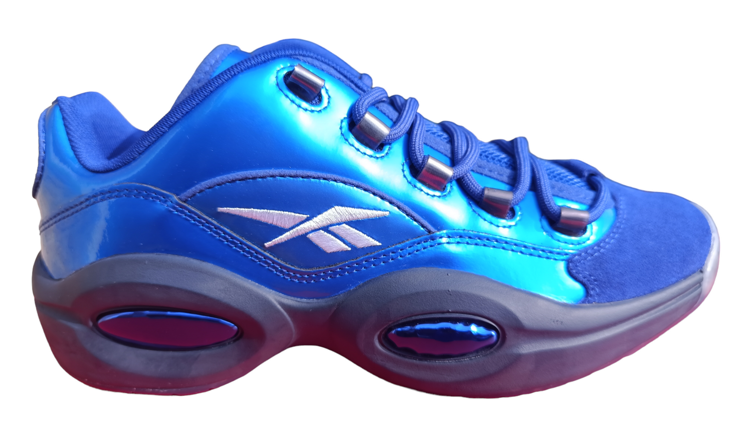 Sneaker Reebok Question Femme Bleu Shop Reebok Question Femme