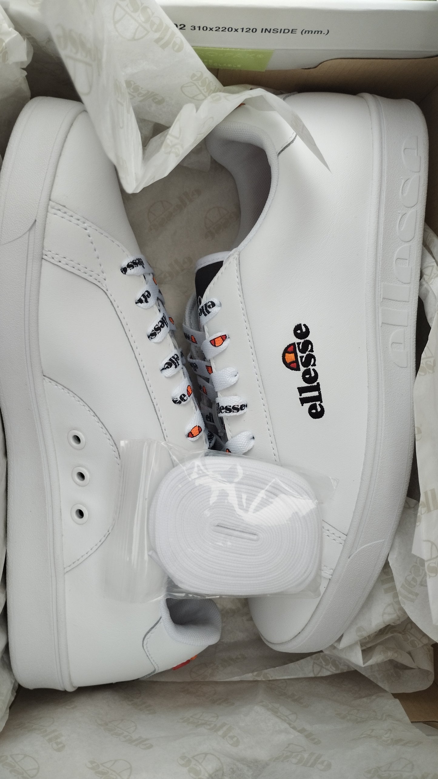 Destockage baskets ellesse mixte homme femme garçon 38 40 cuir véritable