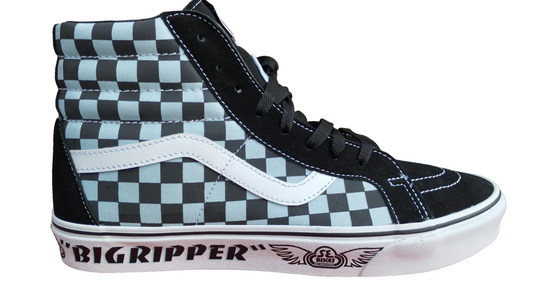 DESTOCKAGE BASKETS vans sk8-hi special motard homme 45