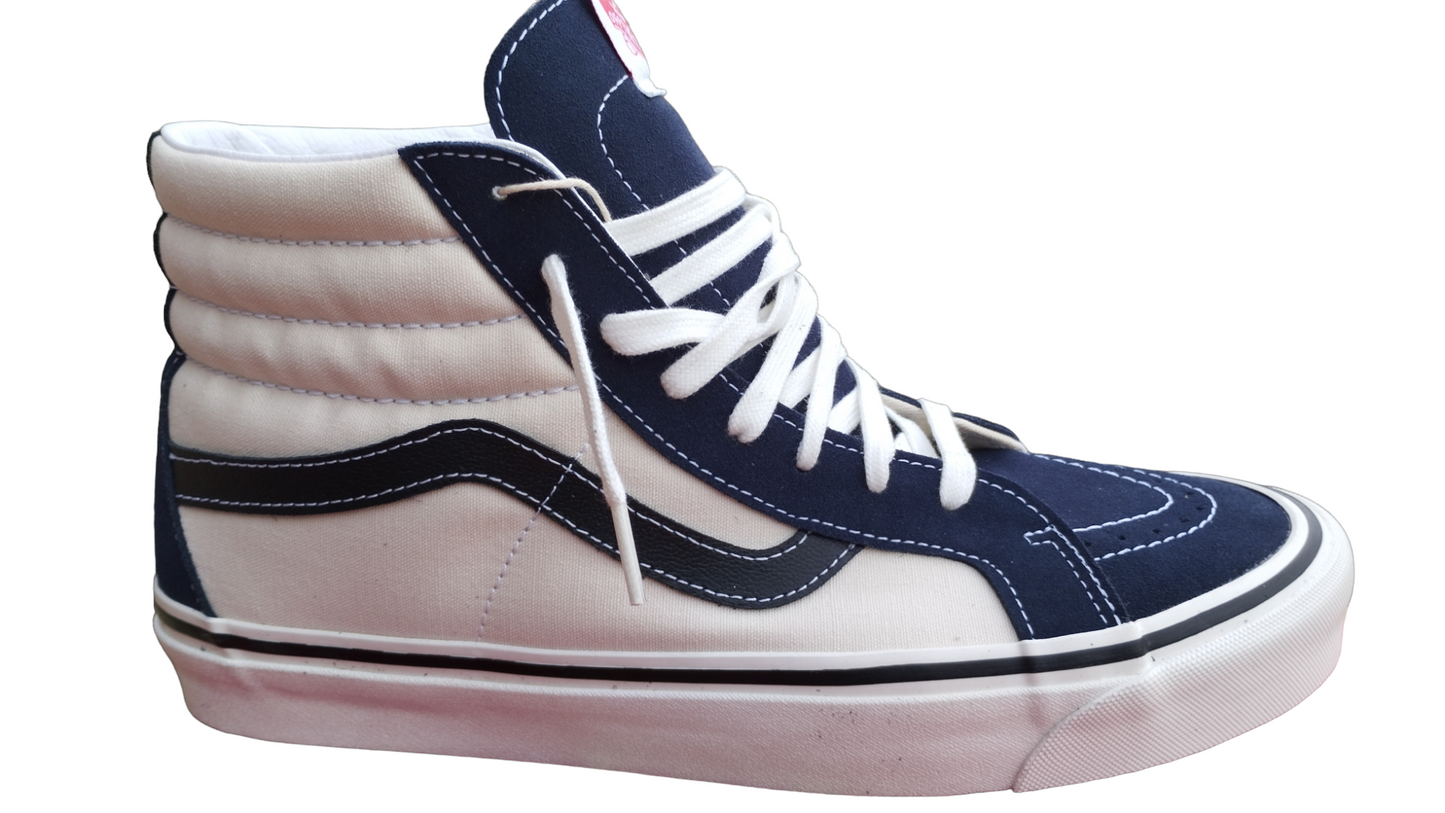 baskets vans sk8-HI 38 DX homme 45 navy