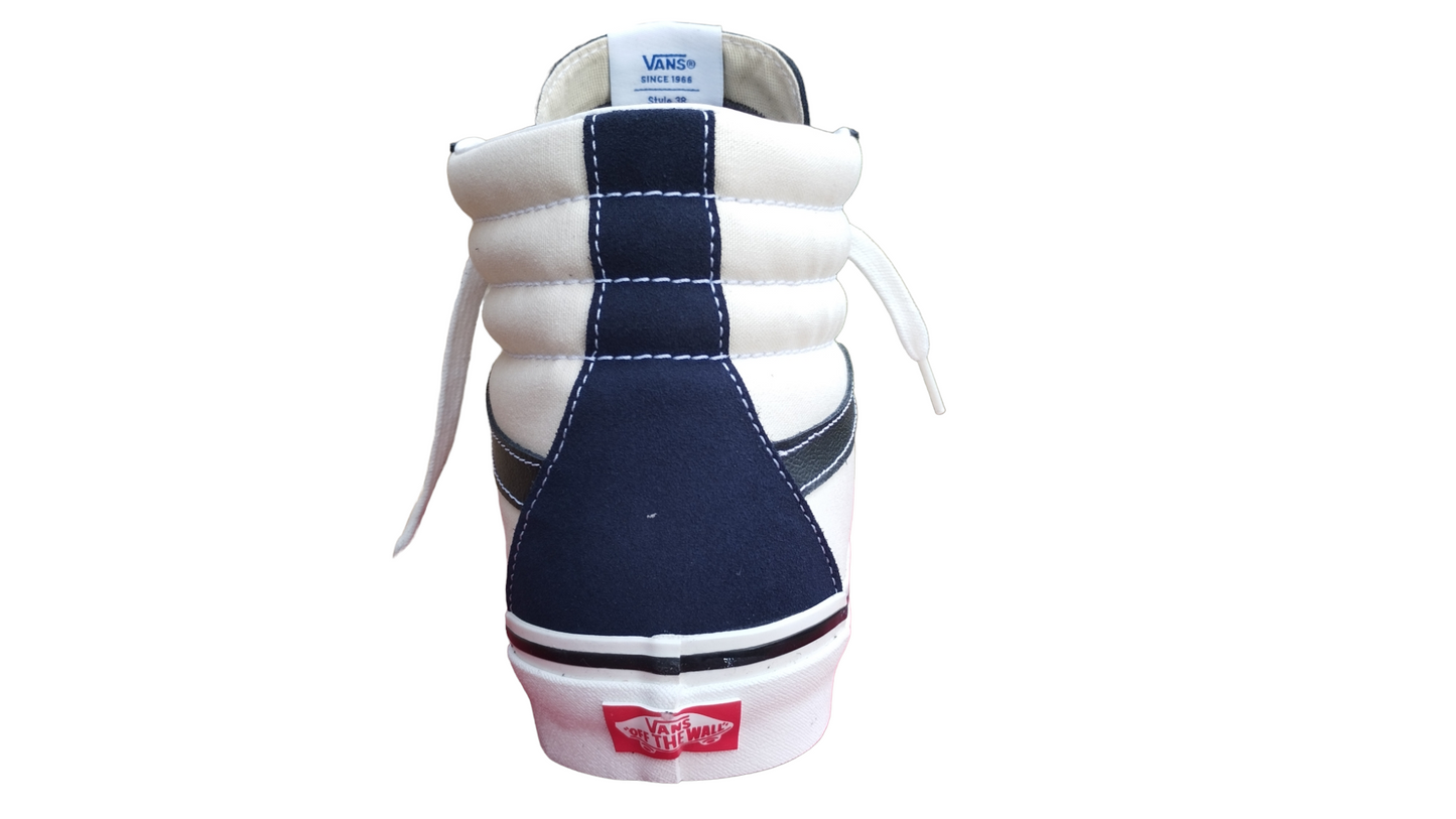 baskets vans sk8-HI 38 DX homme 45 navy