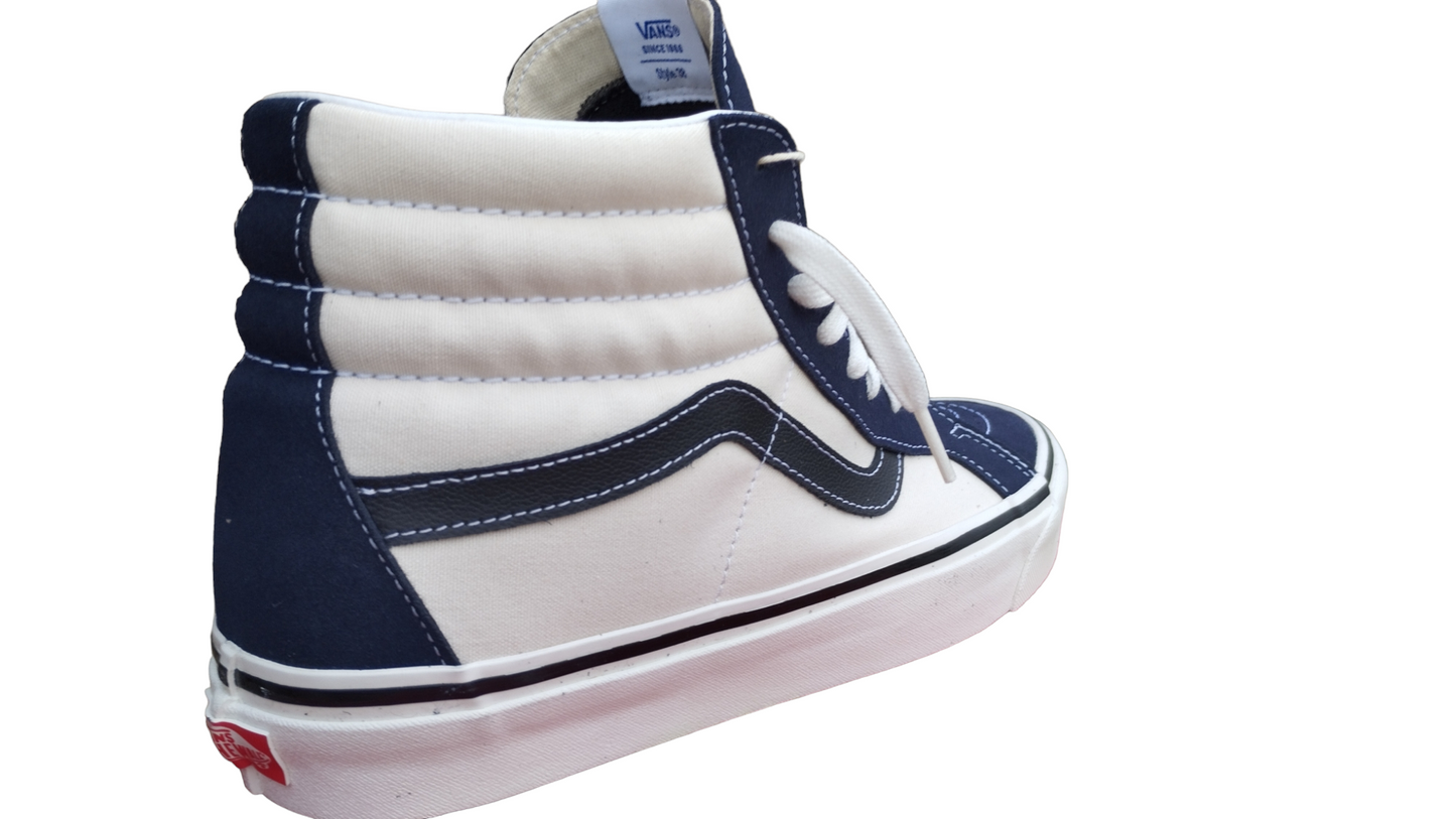 baskets vans sk8-HI 38 DX homme 45 navy