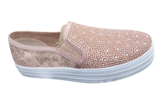 Destockage baskets skechers street los angeles with air-couled memory foam femme 38